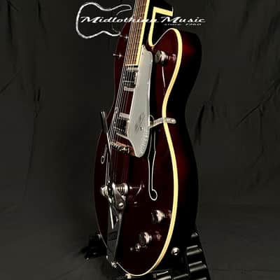 Gretsch G6119T-62 Vintage Select Edition - '62 Tennessee Rose - Hollow Body w/Bigsby & Case - Deep Cherry Stain Finish image 9