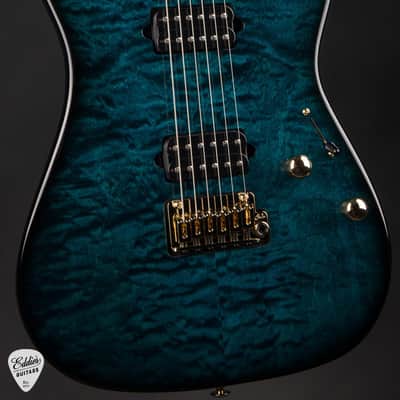 Suhr Standard Thin Burst Limited Edition - Trans Teal image 6
