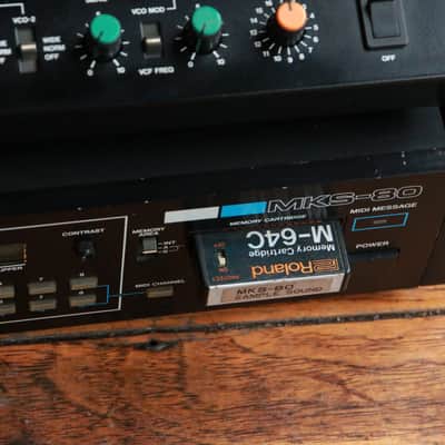 1984 Roland MKS-80 Super Jupiter Rackmount Sound Module w/ MPG-80 Programmer image 7