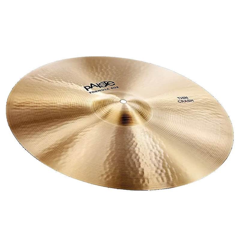 Paiste 22" Formula 602 Classic Thin Crash Cymbal image 1