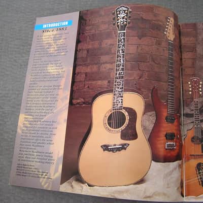 Washburn Catalog  1996 - Excellent condition! Dimebag, Nuno, Hagar, etc. image 2