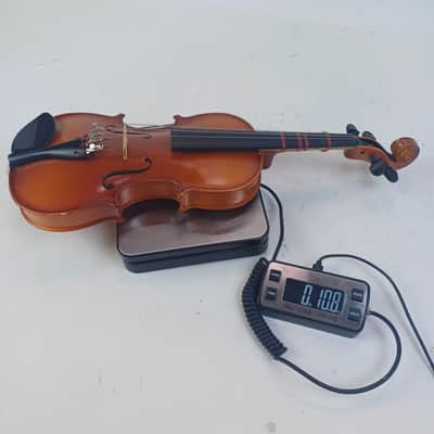1/4-Size Glaesel VI30E1 Violin +Case +Bow Ser#:E2420 02/99 Antonius Stradivarius image 19