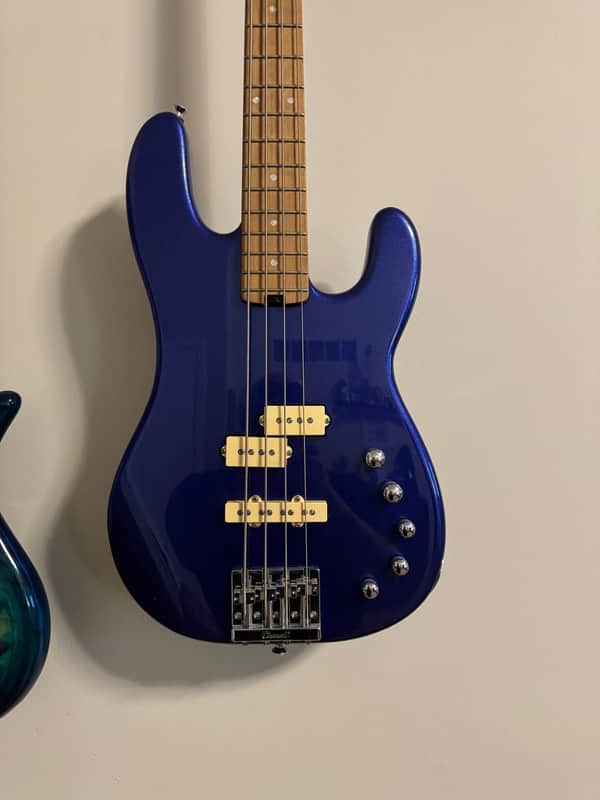 Charvel Pro-Mod San Dimas Bass PJ IV 2024 - Present - Sonic Blue image 1