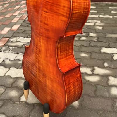 Copy Stradivari style Cello 4/4 Old spruce , 100% Hand Made with Bag/Bow#15952 image 8