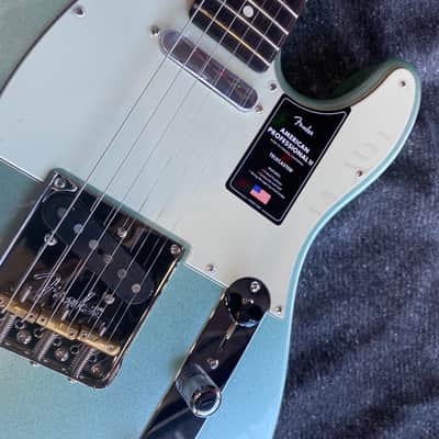 Fender American Professional II Telecaster RW Mystic Surf Green US210070593 8lbs image 4
