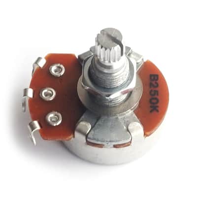 B250K - 15mm Shaft Alpha Guitar Pots – Full Size Potentiometer Vol
