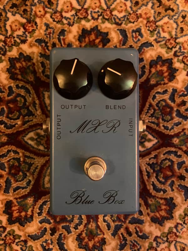 MXR MX-103 Script Blue Box - RARE TRANSITIONAL YEAR MAKE image 1