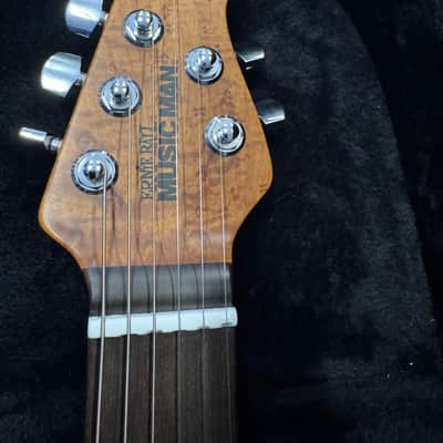 Ernie Ball Music Man Luke 4 HH Maple Top Grape Slushie image 11