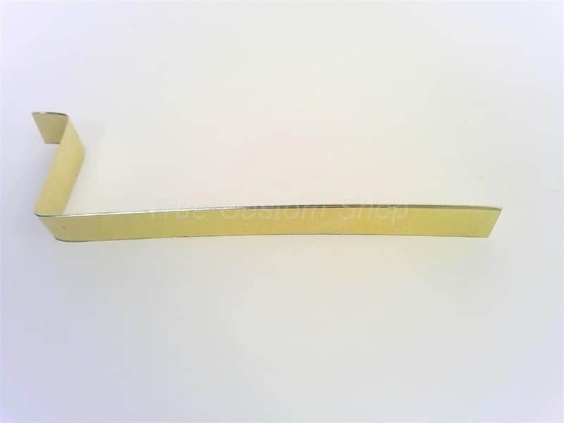 True Custom Shop® Brass Bridge Grounding Strap Vintage Reissue for USA Fender Jazz Bass image 1