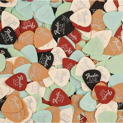 Fender Dura-Tone 351 Shape, .58, Surf Green, 12-Pack image 2
