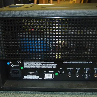 Laney Tony Iommi TI100 Signature 100 watt all tube amp head used by TONY himself! image 5