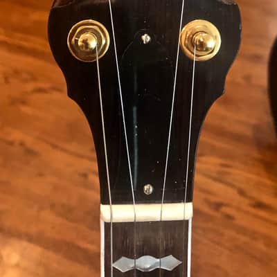 Tim Davis Banjos Mack Crowe Gold Engraved Bluegrass Banjo 2020 Mahogany image 4