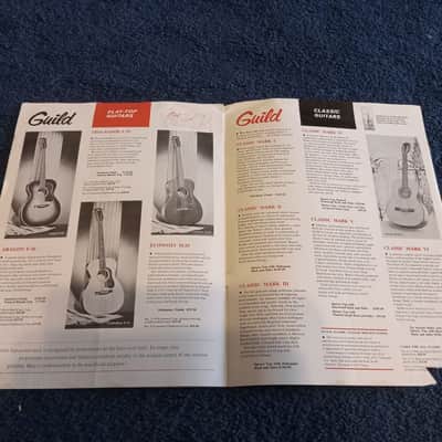 Vintage 1964 Guild Guitar & Amplifier Catalog! Rare, Original Case Candy, Paperwork! image 8