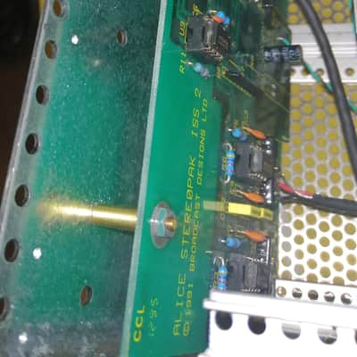 AEG/Broadcast Designs Ltd  Alice Stereopak ISS 2  1991 Microphone Pre-amp image 12