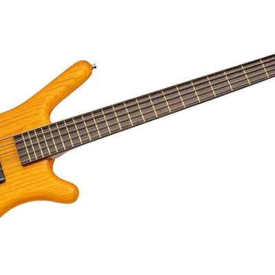 Warwick RockBass Corvette $$ | 5-String | Honey Violin Transparent Satin image 11