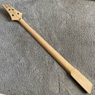 LTD B-104 Maple Wood 4 String Bass Neck, Rosewood 24 Frets Fingerboard image 5
