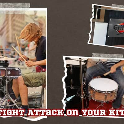 GRIFFIN Piccolo Snare Drum - 13 x 3.5 Black Hickory Poplar Wood Shell Percussion image 6
