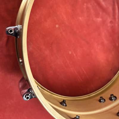 Yamaha RRS-1455 Recording Custom 5.5x14" Brass Snare Drum 2016 - Present - Brass/Chrome image 13