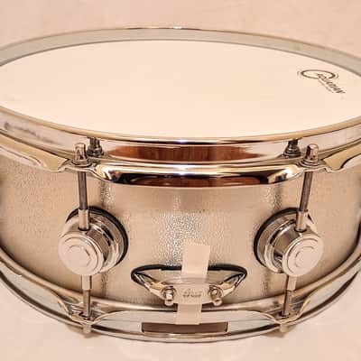 DW COLLECTOR'S ALUMINUM SNARE DRUM 13" 2006 W/ TRUE HOOPS-SHIPS FREE TO CUSA! image 6