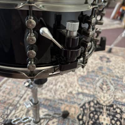 Mapex Black Panther Jeff Hamilton Maximus 6x14" Snare Drum - Black image 5