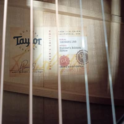 Taylor Builder's Edition 324ce 2020 - Present - Shaded Edge Burst image 7