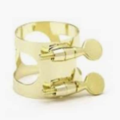 Selmer Alto Saxophone Gold Ligature • Free Shipping - Gold Color image 4