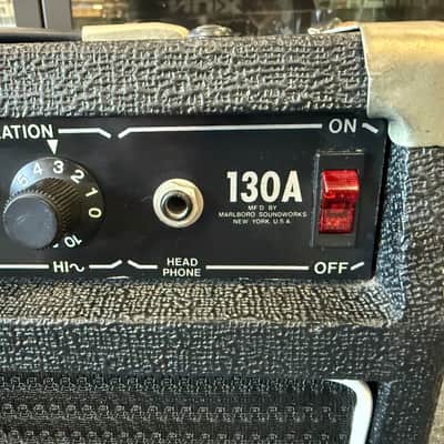Marlboro 130A 1x8" Solid State Guitar Combo Amplifier w/Reverb- USA made late 1970's -1980's image 6