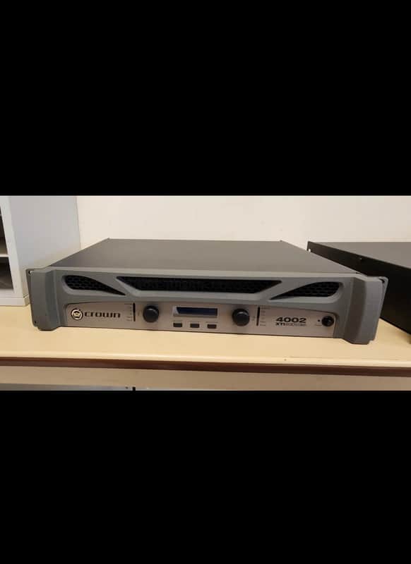Crown XTi 4002 2-Channel 1200W Power Amplifier 2010s - Silver image 1