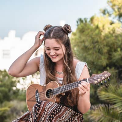 Ortega RUWN-CE Horizon Series Walnut Top Okoume Neck Concert Acoustic-Electric Ukulele w/Gig Bag image 24