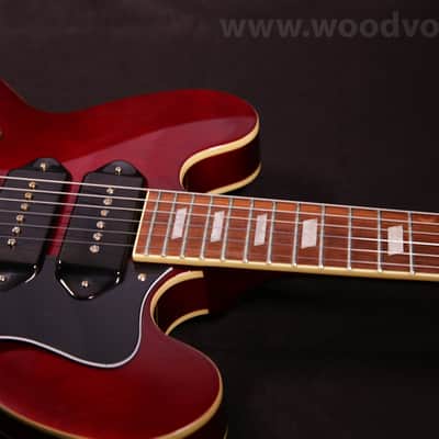 Epiphone Riviera Custom P93 2011 - 2019 - Wine Red image 11
