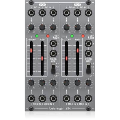Behringer 121 Legendary Analog Dual VCF Module for Eurorack image 1