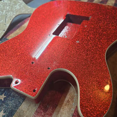 STRAT HYBRID THINLINE 2025 - RED SPARKLE DOUBLE BOUND image 7