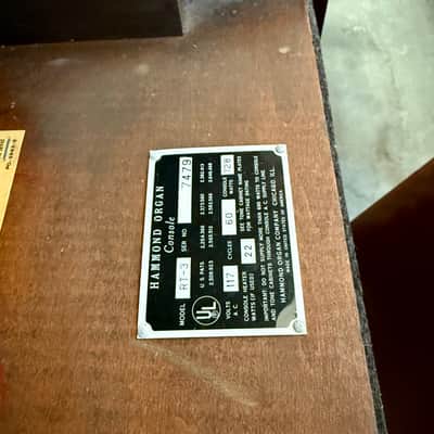 Serviced, Studio-grade Hammond RT-3 Organ with Leslie 122 Speaker image 20