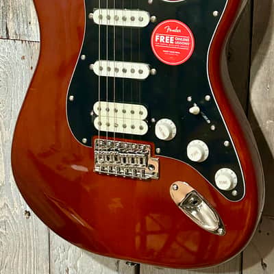 NEW Squier Classic Vibe '70s Stratocaster HSS with Laurel Fretboard - Walnut, Ships Fast With A Pro Set Up! image 5