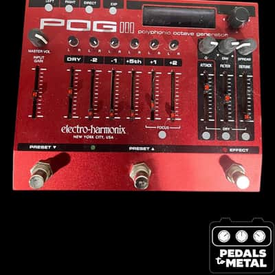 Electro-Harmonix POG3 Polyphonic Octave Generator 2024 - Present - Red - X17625 image 3