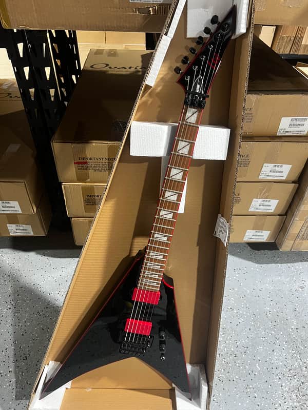 ESP LTD Gary Holt GH-SV-200 Signature Electric Guitar - Black, Rosewood Fingerboard image 1