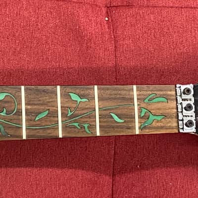 Ibanez JEM 777 BK Neck with Vine Inlay, Tuners, and Locking Nut 1995 image 4