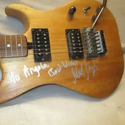 90's CUSTOM GUITAR with MICK TAYLOR AUTOGRAPH ROLLING STONES image 1