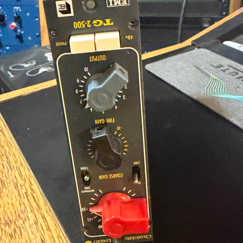 Chandler Limited TG2-500 500 Series Mic Preamp Module 2010s - Blue image 1