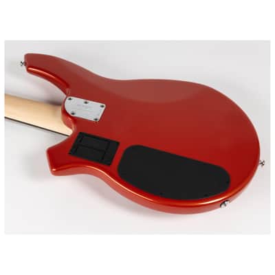 Ernie Ball Music Man Bongo 5HH 5-String Electric Bass, Blood Orange image 10
