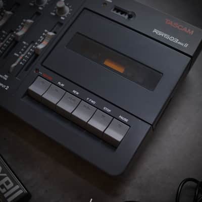 Serviced TASCAM Porta 03 mkII 4 Track Cassette Recorder (New Belts) image 11