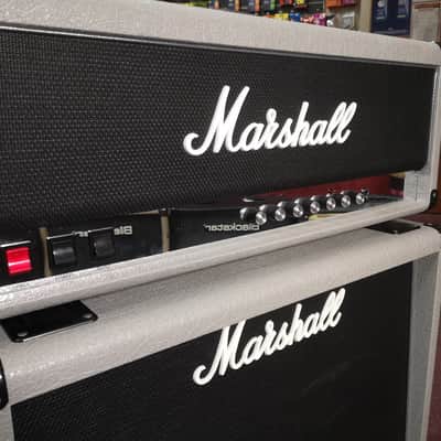 Marshall 2555X Silver Jubilee Head & 1936 Cabinet Reissue (As Set) image 6