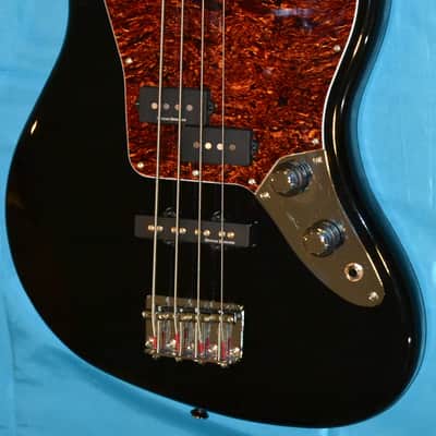 Squier  Vintage Modified Jaguar Bass  Black image 1