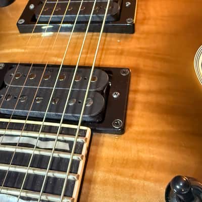 ESP LTD EC-1000 with Ebony Fretboard 2020 - Present - Black Natural Burst image 4