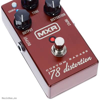 MXR M78 CUSTOM BADASS '78 Distortion Guitar Effect Pedal image 6