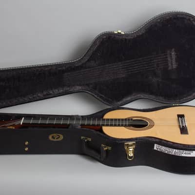 Jorge Menezes  Hermann Hauser Style Classical Guitar (2023), ser. #106, black tolex hard shell case. image 10