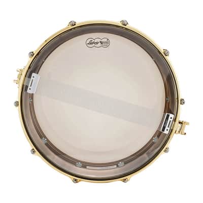 Ludwig LB416BT Black Beauty Snare Drum 14x5 w/Brass Trim image 4