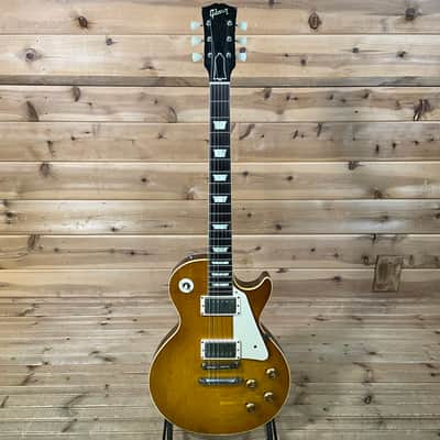 Gibson Custom 2014 Collector's Choice #17 Keith Nelson "Louis" 1959 Les Paul Electric Guitar - Aged Honey Burst image 2