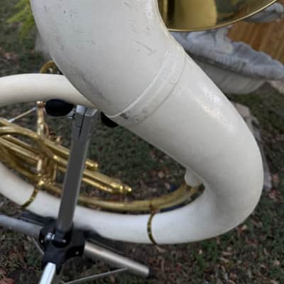 Conn 36K Sousaphone Fiberglass With Brass Bell (Hybrid) - Lacquer image 10