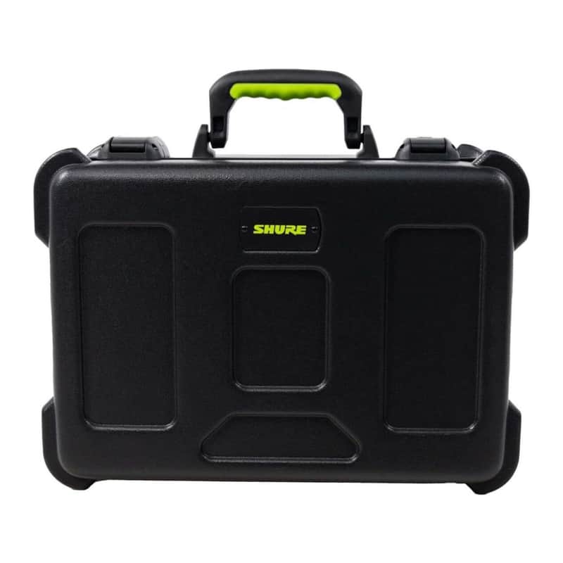 Shure Molded Plastic Case with TSA-Accepted Latches for 15 Wired Microphones image 1